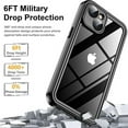 thumbnail image 3 of Entronix Funda Impermeable para iPhone 14 Plus: Protección Sellada de Cuerpo Completo, Color Negro, 3 of 7