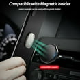 thumbnail image 3 of SharkTRUE 360° Rotatable Magnet Car Phone Mount & Finger Ring Stand: Durable Zinc Alloy, Drop Protection, Multitasking Friendly, 3 of 8