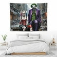 thumbnail image 5 of Joker Harley Quinn Movie Tapestry Luxury Wall Hanging Tapestries Decoration For Living Room Bedroom Dormitory Mural Blanket Wall Art Tapestry, 5 of 8