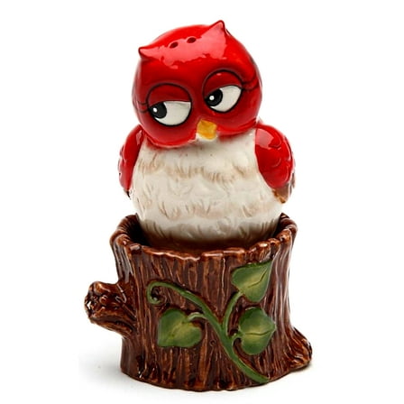 Christmas Owl: Owl On The Tree  Salt & Pepper Shaker