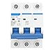 thumbnail image 3 of 3 Poles DIN Rail Mount Circuit Breaker, AC 400V 32A Current Circuit Breaker - 50HZ Circuit Home Use Leakage, Overload, Short Circuit Protector, 3 of 4