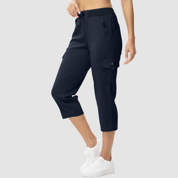 WILLBEST Pantalones Casuales de Mujer, de Cintura Alta, Anchos y Modernos, con Cordón Elástico, Cómodos y Largos con Bolsillos para Uso Diario. Extra Grande