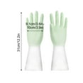 thumbnail image 2 of Qnjujn Dishwashing Gloves Heavy Duty - Latex-Free Waterproof Cleaning Gloves for Kitchen/Gardening, Multi-Color, Long Cuff Protection, 2 of 9