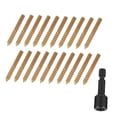 thumbnail image 5 of 20pcs Furniture Bolts Double Headed Bolts Self Tapping Screws Carbon Steel for Wood Furniture Joint DIY Projects, 5 of 9