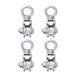 thumbnail image 1 of 4 poleas giratorias tipo U de 2 pulgadas, bloque de polea simple giratorio de acero inoxidable 304 for equipo de gimnasio con sistema de poleas, carga de 770 lb, 1 of 6