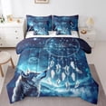 thumbnail image 1 of YST Wolf Twin Bedding Sets 7-Piece Wild Animal Comforter Set, All Season, 1 of 4