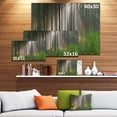 thumbnail image 3 of Green Forest in Mist Panorama - Landscape Canvas Art Print, 3 of 4