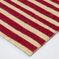 thumbnail image 6 of Mainstays Red Summer Stripes Coir Outdoor Doormat, 18"x30", 6 of 8