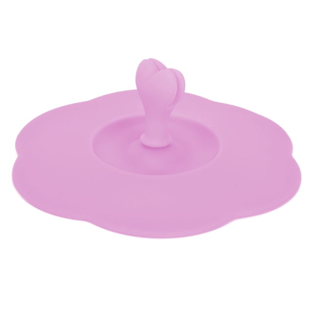 Coffee Mug Cover,Silicone Lid Dustproof Heat Silicone Cup Cover Silicone Lid Elevated Design