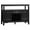 Black, variant on HOMCOM Sideboard Buffet Credenza Storage Cabinet with Drawer Wine Rack