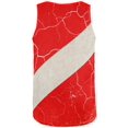 thumbnail image 2 of Diver Down Distressed Weathered Flag All Over Mens Tank Top Multi 2XL, 2 of 2