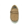 thumbnail image 4 of Polar Fox Mens Brown Slip on Casual Driving Boat Shoes Buckle Design Styled In Italy, 4 of 6