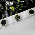 thumbnail image 4 of Castle Fairy Extreme Mountain Bike Black Out Curtains for Teens, Neon Forest Trail Curtains Pack of 2 (42x63 Each) for Bedroom, Black Green, 4 of 6