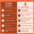 thumbnail image 6 of Gifteay Dubai Chocolate Bar Pistachio Knafeh, Belgian Dark Chocolate with Crispy Kataifi & 70% Pistachio Filling,Handmade Chocolate, 200g (7 oz), 6 of 6