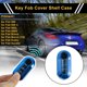 thumbnail image 2 of Funda de llave de coche de silicona TPU azul única para Fiat 500 - Funda de control remoto de 3 botones, 2 of 6
