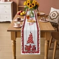 thumbnail image 2 of Valentine's Day Table Runner 36 Inches Long Farmhouse Dress Scarves, Romantic Roses Love Heart Gnomes Vintage Dining Tablerunner for Coffee Table/Kitchen Island/Party Décor, Small 13" x 36", 2 of 8