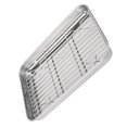 thumbnail image 3 of Miangastore 1 Set Baking Sheet Pan with Wire Rack Stainless Steel Baking Pan Tray Toaster Oven Pans Tray with Cooling Racks for Kitchen Baking Cooking Accessories, 3 of 9