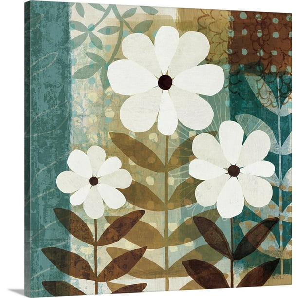 Great BIG Canvas "Floral Dream II Wag" Canvas Wall Art