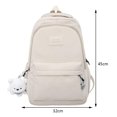 thumbnail image 2 of Mochila FLhrweasw de Gran Capacidad para Deportes Al Aire Libre Blanco 2 Piezas, 2 of 3