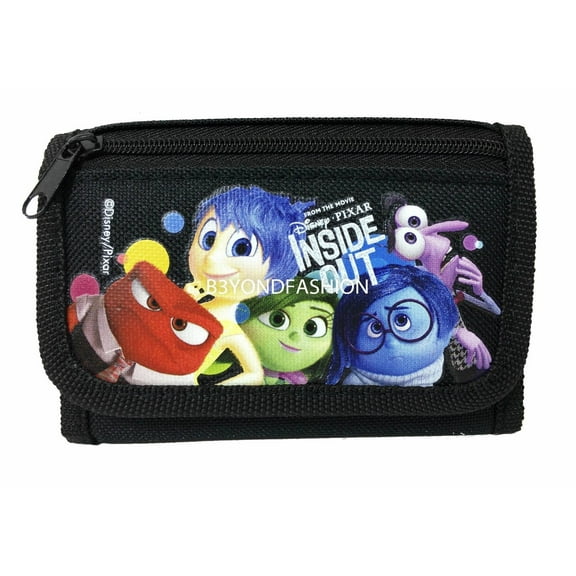 Disney Inside Out Tri-fold Canvas Wallet