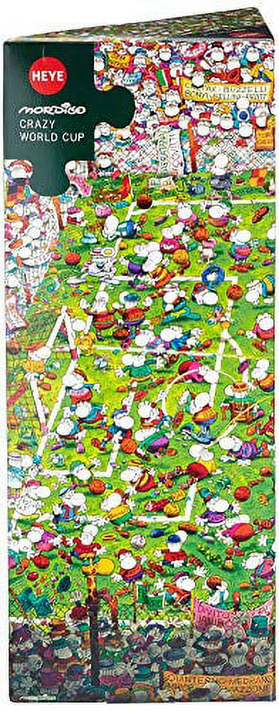 Heye Crazy World Cup 4000 Piece By Artist Guillermo Mordillo