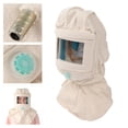 thumbnail image 1 of Sand Blasting Hood, Sandblaster Face Shield Detachable Breathing Valve  For Sand Blasting, 1 of 8