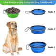 thumbnail image 3 of Dog Bowl And Feeder Set Of 2 Large Collapsible Dog Bowls, 2lb Collapsible Dog Travel Bowl, Portable, 3 of 5