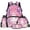 Cherry Blossom Axolotl, variant on Yspwyqan Cartoon Ladybug Boys Backpack Lunchbox Set, 4Pcs with Lunch Box and Water Bottle Bag, Adjustable Straps Large Capacity Bookbag for Middle High School Hiking