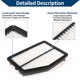 thumbnail image 4 of Filtro de Aire del Motor Unique Bargains No.172205LAA00 para Honda CR-V 2.4L 2015 2016 Elemento de Filtro de Larga Vida 1 Pcs, 4 of 7