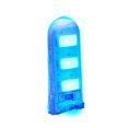 thumbnail image 2 of Foco Para Moto Rasen De Pellizco 6 Hiperled Silicon              azul, 2 of 7
