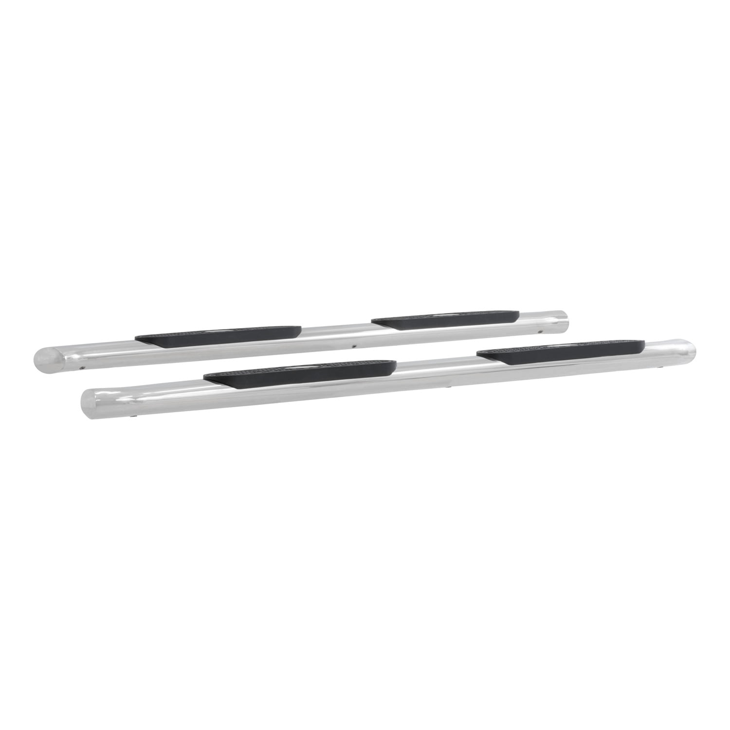 Aries Automotive S224009-2 The Standard; 4 in. Oval Nerf Bar Fits select: 2011 ,2013 CHEVROLET SILVERADO K1500 LT