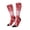 2 Black-2, variant on Women Crew Soft Moisture-wicking Socks Striped Meat Pattern Design Cotton Socks, One Size fit All