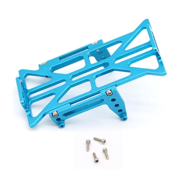 Bandeja De Soporte De Metal Para Batería De Control Remoto De Coche De Orugas Resistente Al Desgaste Compatible Con Axial Scx24 90081 Axi00001 1/24 Accesorios De Piezas De Mejora Serendint EL018153-03