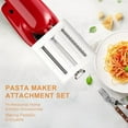 thumbnail image 3 of KitchenAid stand mixer 3-in-1 pasta maker attachment for rolling and cutting fresh pasta., 3 of 9