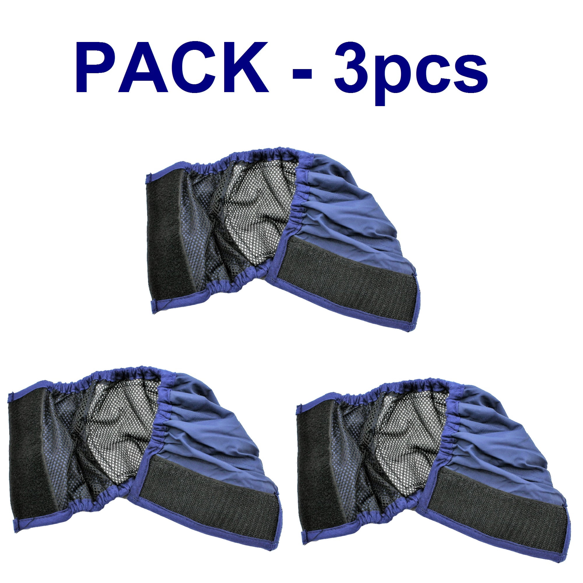 PACK - 3pcs WASHABLE Male Dog Diaper Belly Band Wrap Lined WITH ABSORBENT PAD Reusable Small Medium Large Breeds