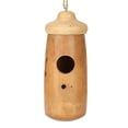 thumbnail image 4 of Cabaña para colibríes para exteriores, Casa para colibríes de madera para exteriores, Casa para colibríes de madera para colgar en el exterior, Casa para pájaros, durabilidad probada en el tiempo, 4 of 8