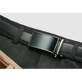 thumbnail image 4 of YOETEY Mens Belt, Ratchet Belt for Dress Casual, Leather Belt Adjustable to Fit 1 3/8"(35mm), 4 of 9