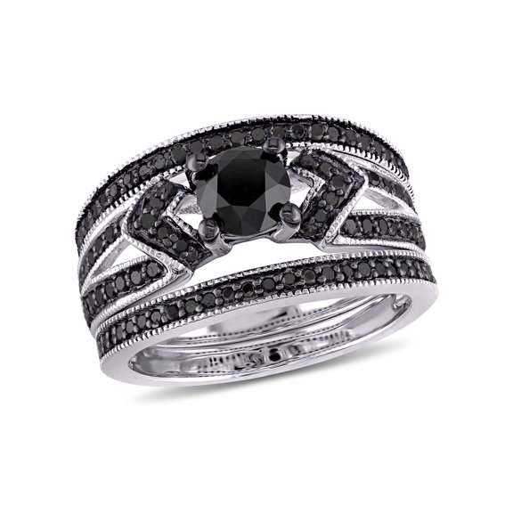 Everly Women's Diamond Sterling Silver Bridal Set