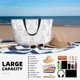thumbnail image 5 of Fotbe Heart Rabbit Bolsa de Viaje para Playa - Resistente al Agua, Bolsa Tote de Gran Capacidad y Ligera con 7 Bolsillos para Mujeres y Hombres, 5 of 7