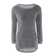 thumbnail image 4 of LNMQLPDBS Baby Tees Y2k Tops for Teens Trendy Girls Tops Size 8 Tie Dye Shirt Long Sleeve Uniform Shirts for Girls White Undershirt 18 Months Girl, Dark Gray 11-12 Years, 4 of 5