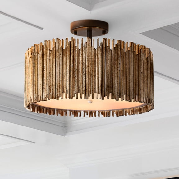 Luxury Bohemian Ceiling Fixture, Natural, ULB2437