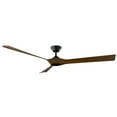 thumbnail image 2 of Torque 70" Matte Black/Distressed Koa Smart Ceiling Fan with Remote Control, 2 of 5