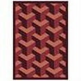 thumbnail image 2 of Rooftop 7'8" x 10'9" Area Rug In Color Burgundy, 2 of 2
