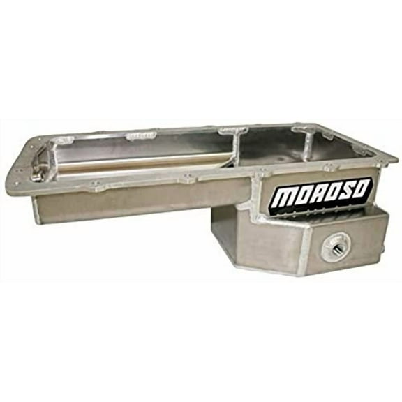 Moroso for Ford 5.0 Coyote (w/Rear Sump) Drag Race Baffled Wet Sump 9qt Aluminum