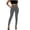 Gray, variant on Leggings for Women Lightweight Casual High Waisted Tummy Control Gym Yoga Pants Summer Trousers Blue M