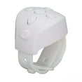 thumbnail image 1 of Control remoto Bluetooth con anillo de desplazamiento, aplicación para pasar páginas, obturador remoto de cámara, botón selfie para teléfono celular, color blanco, 1 of 14