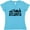 Aqua, variant on Inktastic Atlanta Skyline Grunge Women's V-Neck T-Shirt