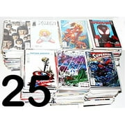 25 Comics Marvel DC ONLY No Duplication Superman Batman Spider-man