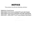 thumbnail image 2 of TMC Rear Suspension Shock Absorbers Pair for Car Ford Focus - Left Right Side (Driver Passenger) K78-100343, 2 of 2