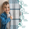 thumbnail image 3 of Blackout Kids Curtains,Boho Bohemia Geometric Line Art Childrens Insulated Curtains Set Of 2,Bedroom Essentials,Toddler Room Decor 42"x54"(106x137cm), 3 of 4